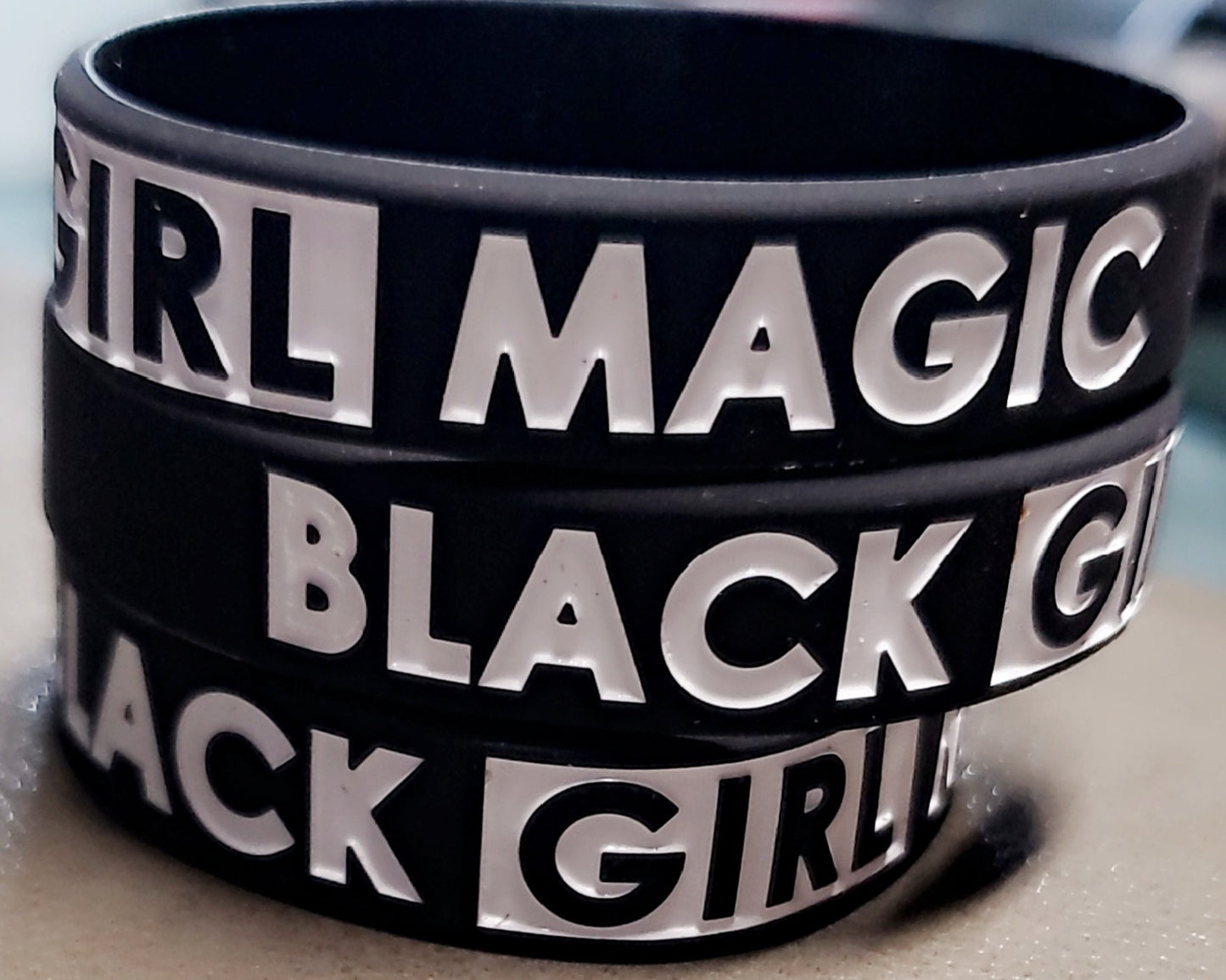 Black Girl Magic Wristbands!