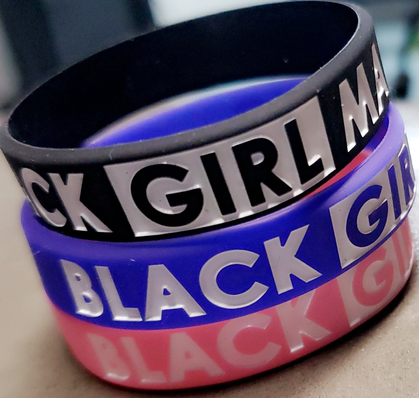 Black Girl Magic Wristbands!