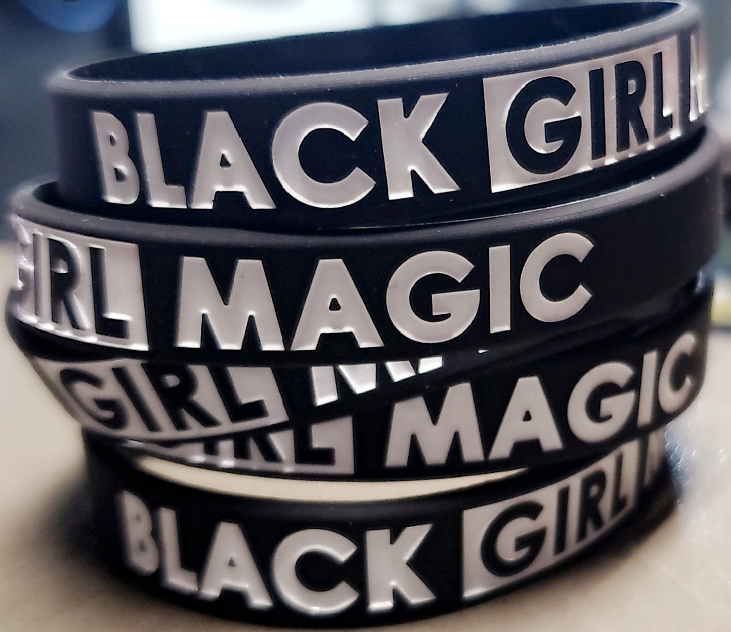 Black Girl Magic Wristbands!