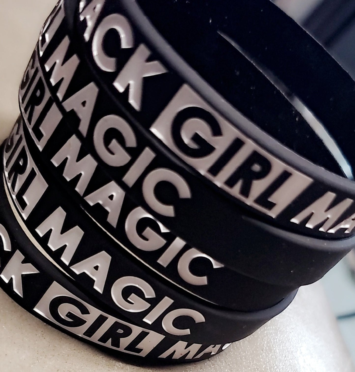 Black Girl Magic Wristbands!