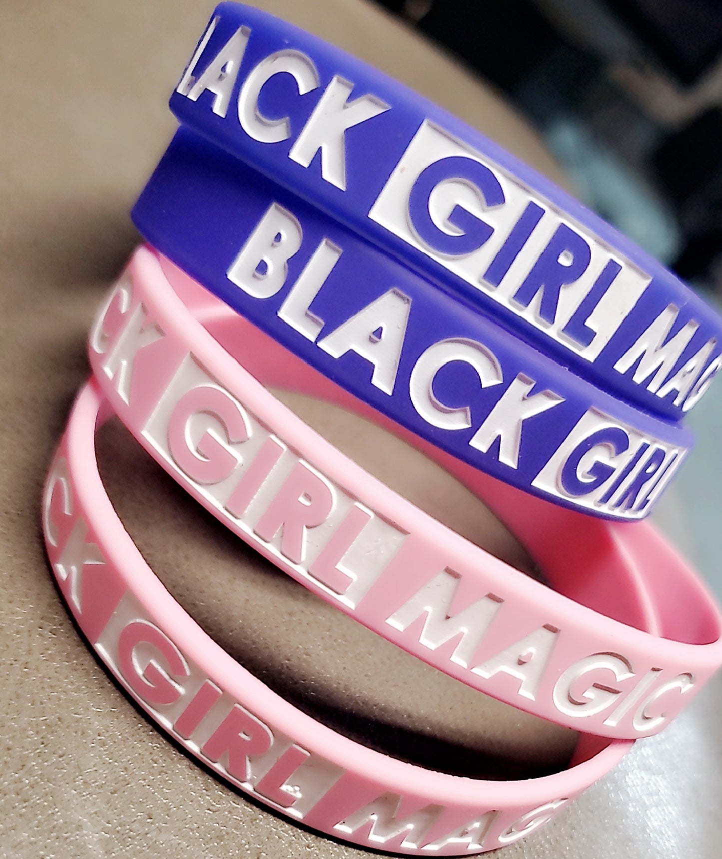 Black Girl Magic Wristbands!