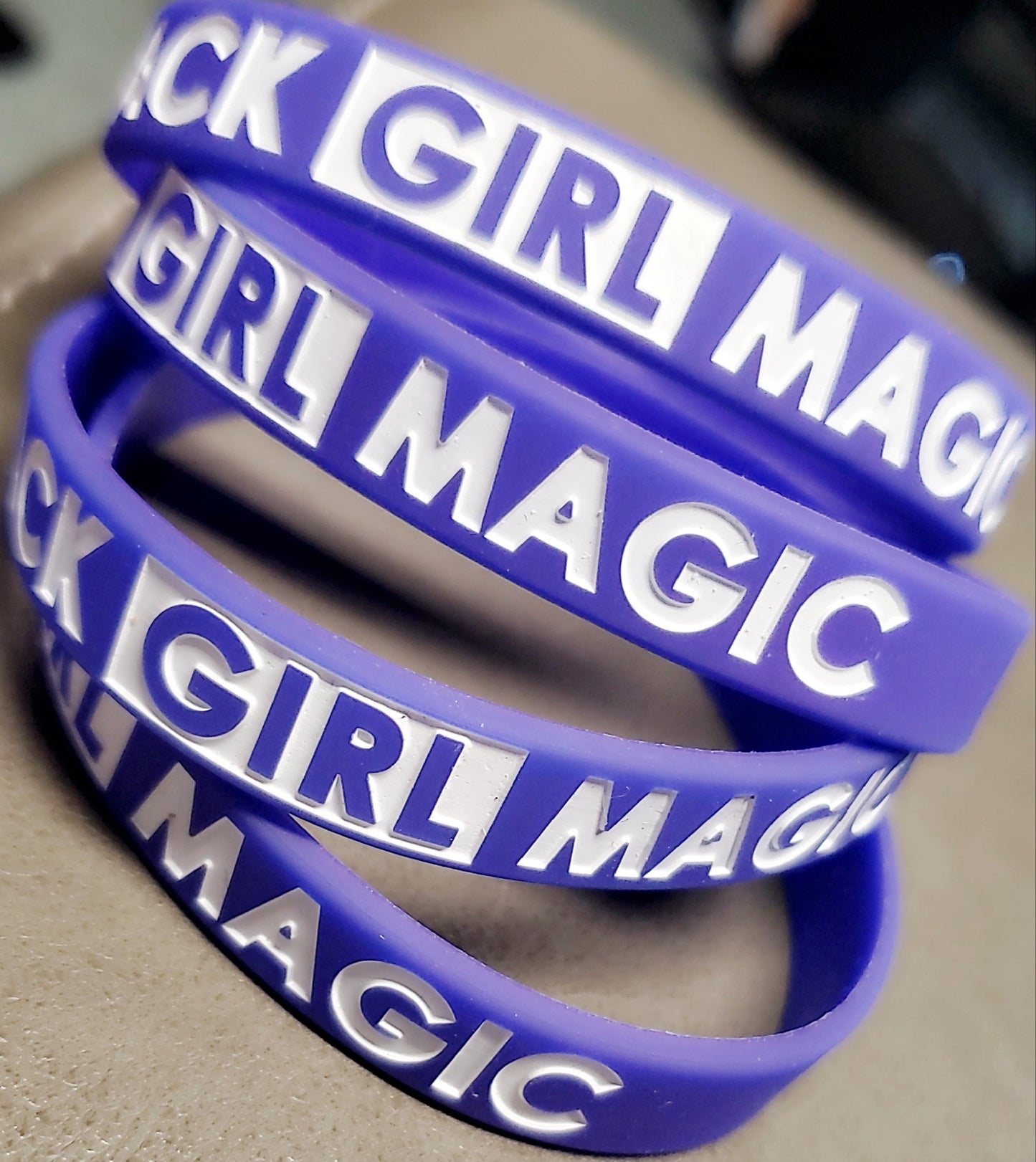 Black Girl Magic Wristbands!