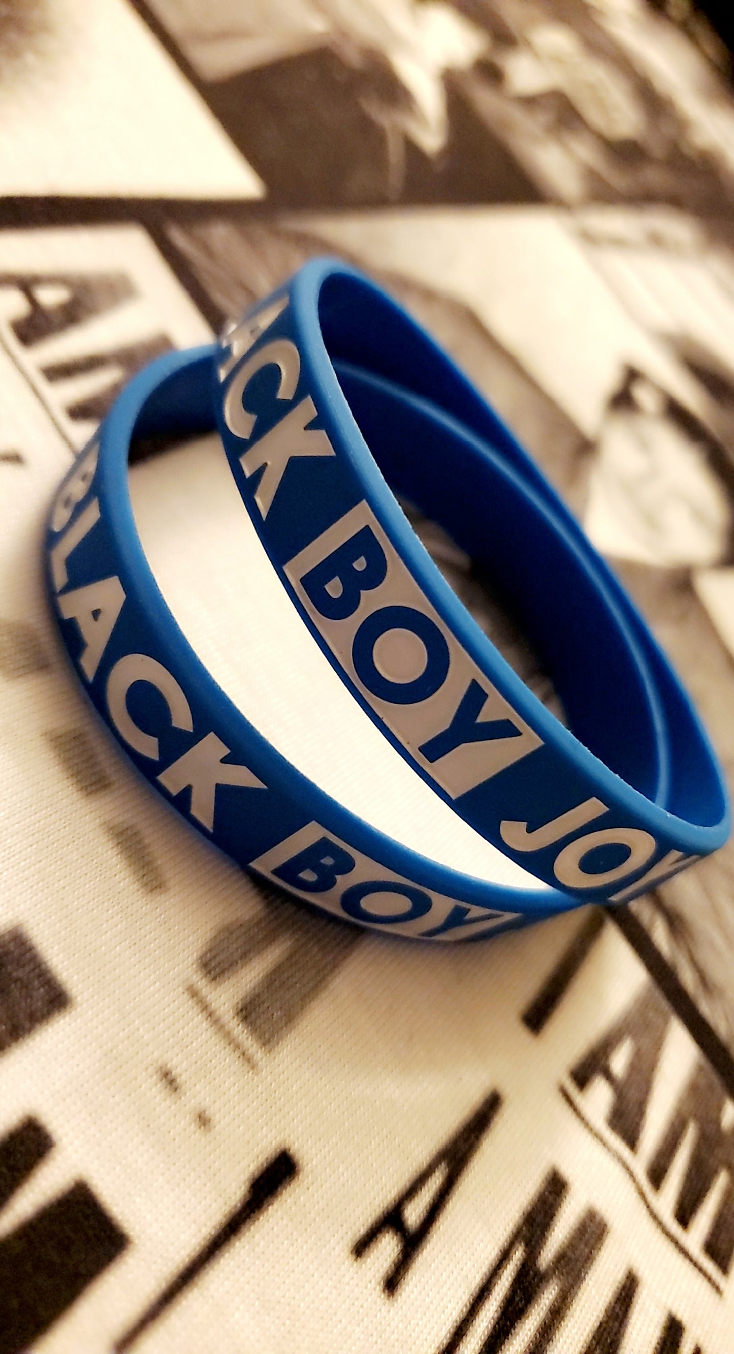 Black Boy Joy Wristbands